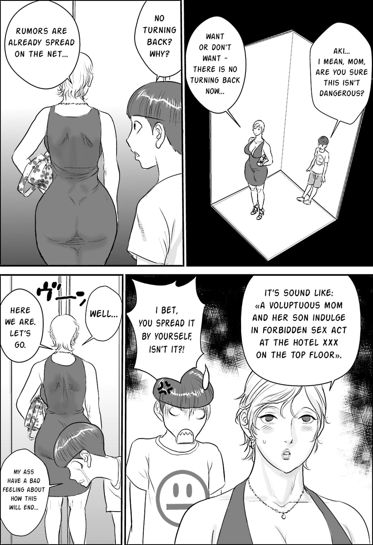 Hentai Manga Comic-Oba-san And My Secret Room-Read-17